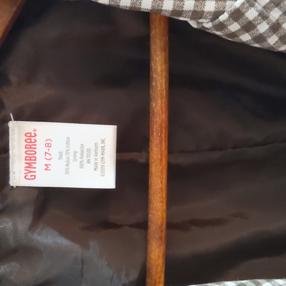 Checkered Pattern long coat - Picture 8 of 8